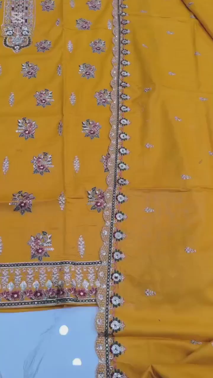 Glamour D.no 354 Cotton (Unstitched)