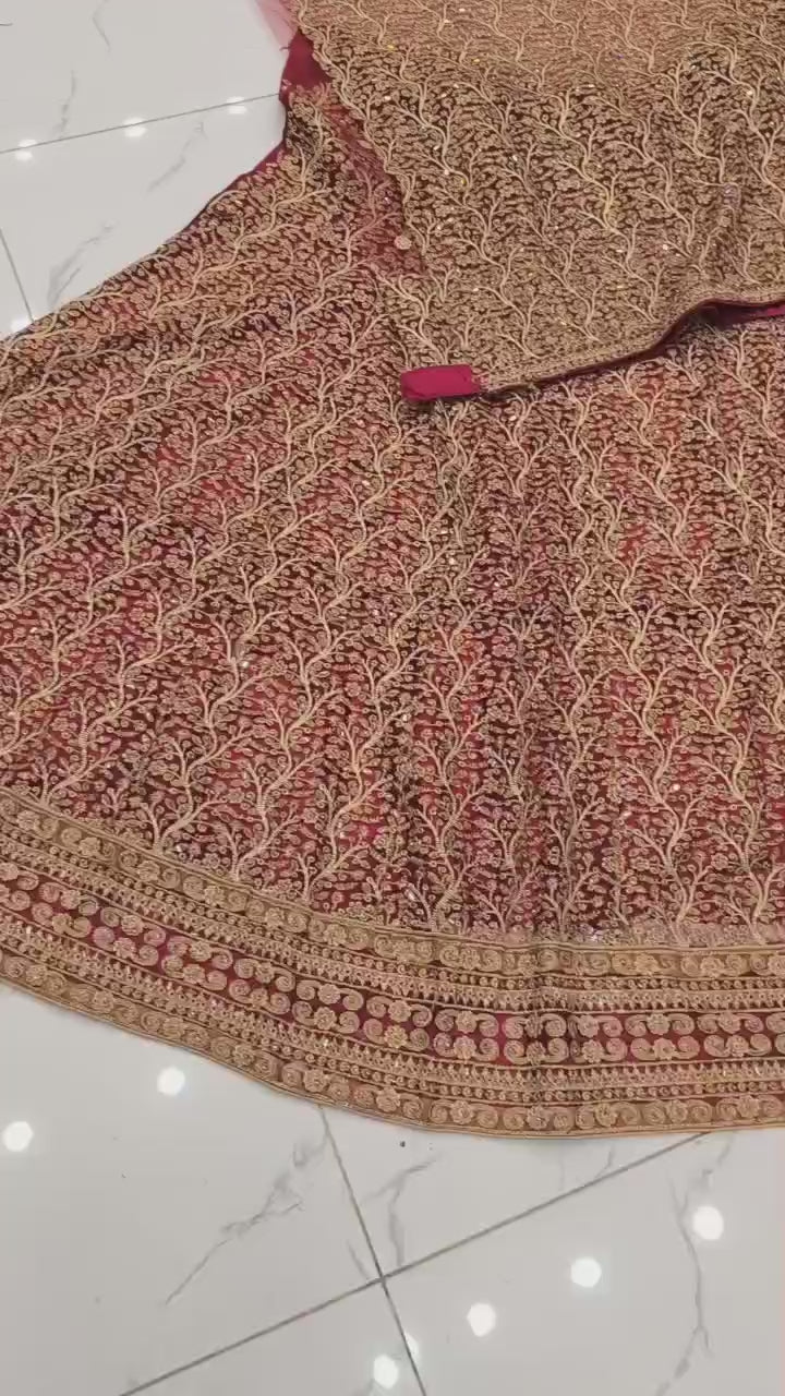 ZF - Sitara Bridal Lehengha Unstitched