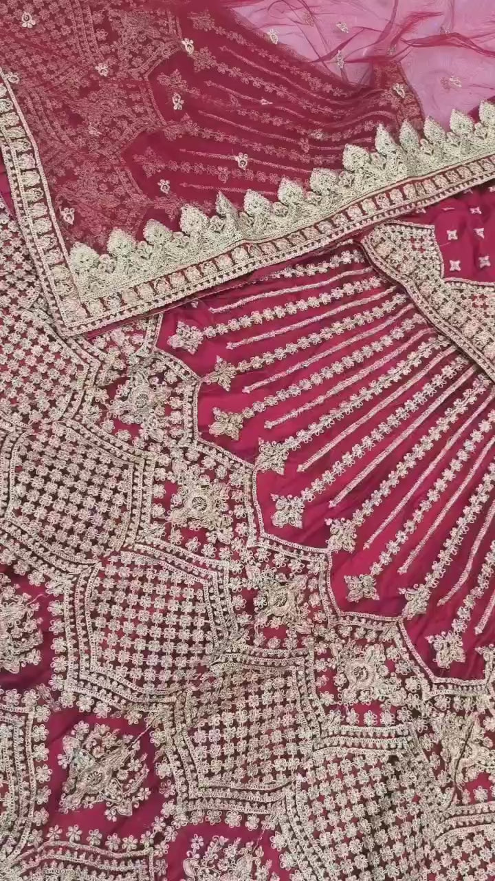 ZF - Anaya Bridal Lehengha Unstitched