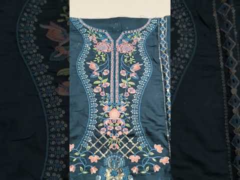 Multi Thread Cotton Emb (Unstitched)