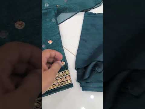 Vchetra Stones and Sequins Maxi (Unstitched)