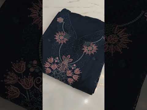 Muse Series 765 Cotton Embroidered