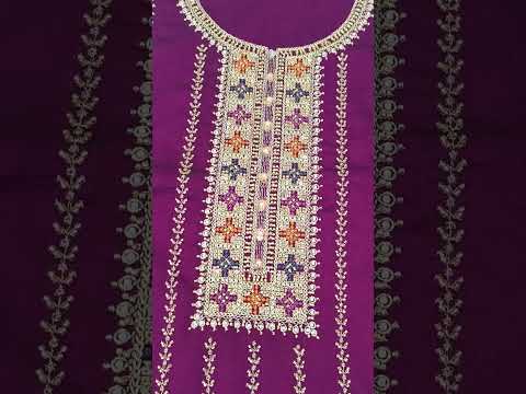 Vchetra Multi Neck (Unstitched)