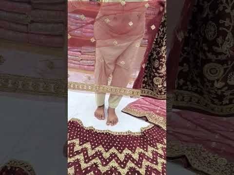Aura of Red Bridal Lehengha (Unstitched)