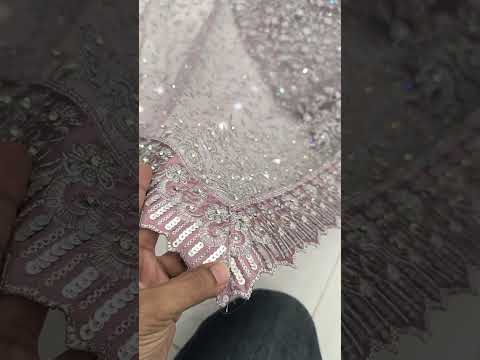 Silver Mirage Embellished Maxi (Unstitched)