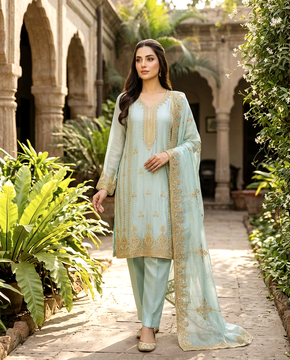 CutDana Crincle D.no 473 ( Unstitched)