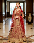 Mehr-un-Nisa Bridal Lehengha (Unstitched)