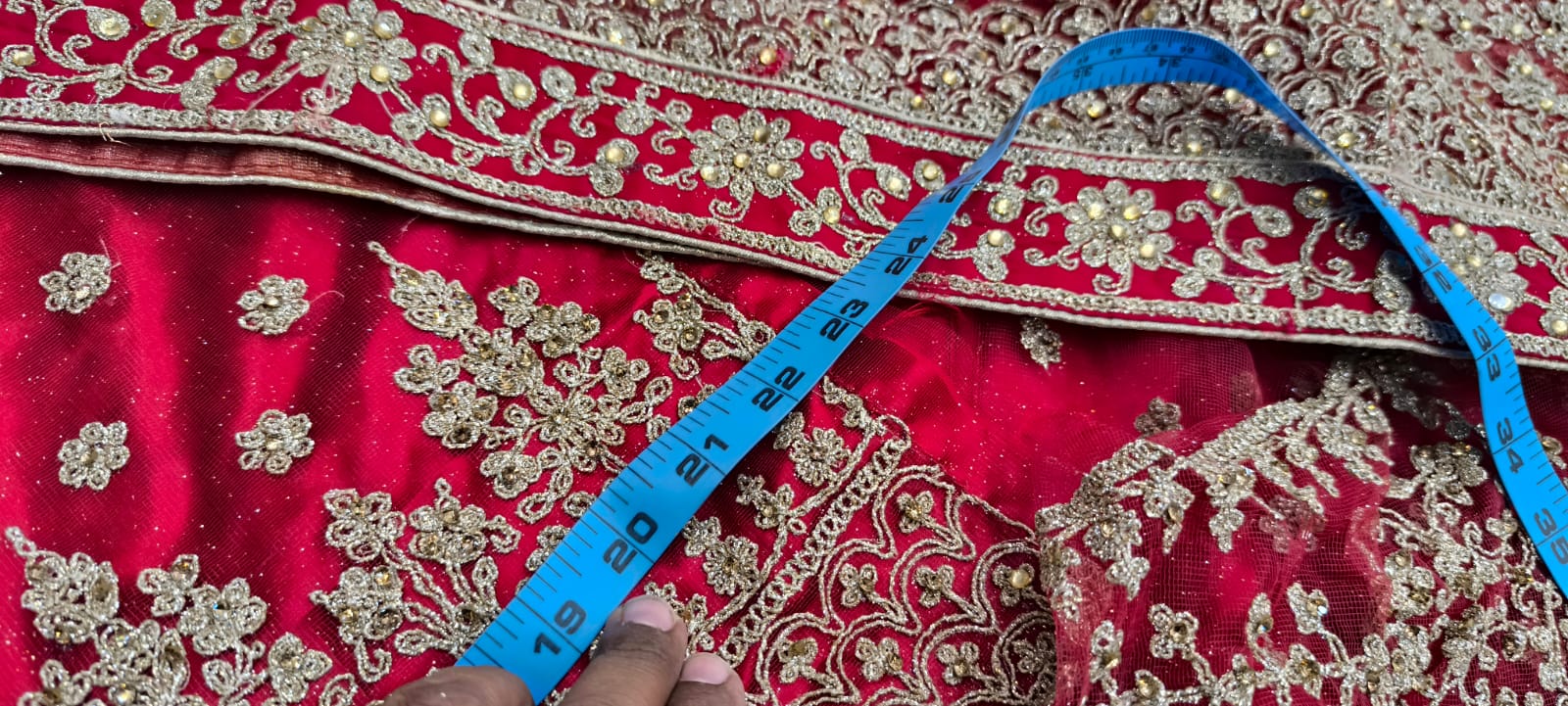 ZF - Firdaus Bridal Lehengha Unstitched