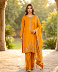 Vchetra Multi Color Zari Unstitched