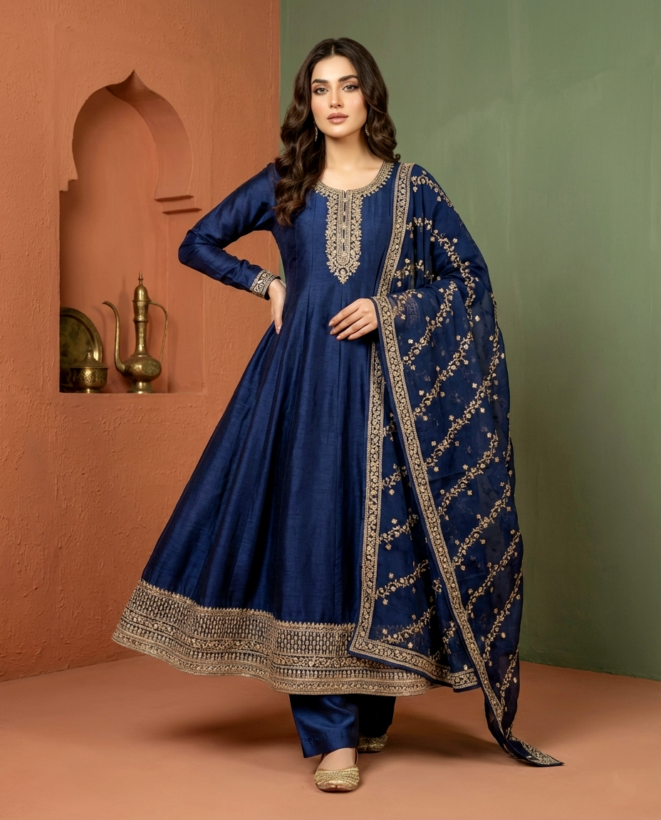 Vchetra Maxi D.no.986 (Unstitched)