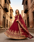 Vchetra Stones and Sequins Maxi (Unstitched)
