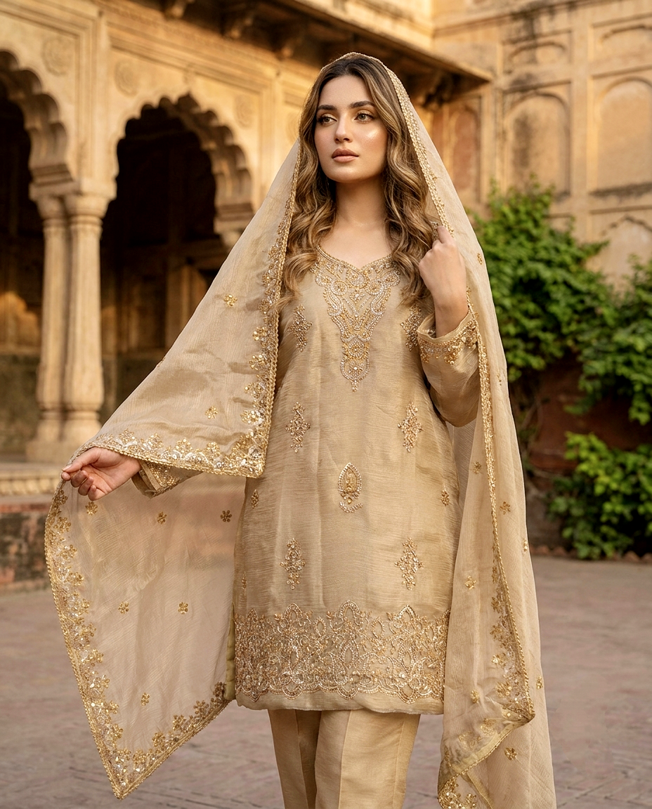 CutDana Crincle D.no 334 ( Unstitched)