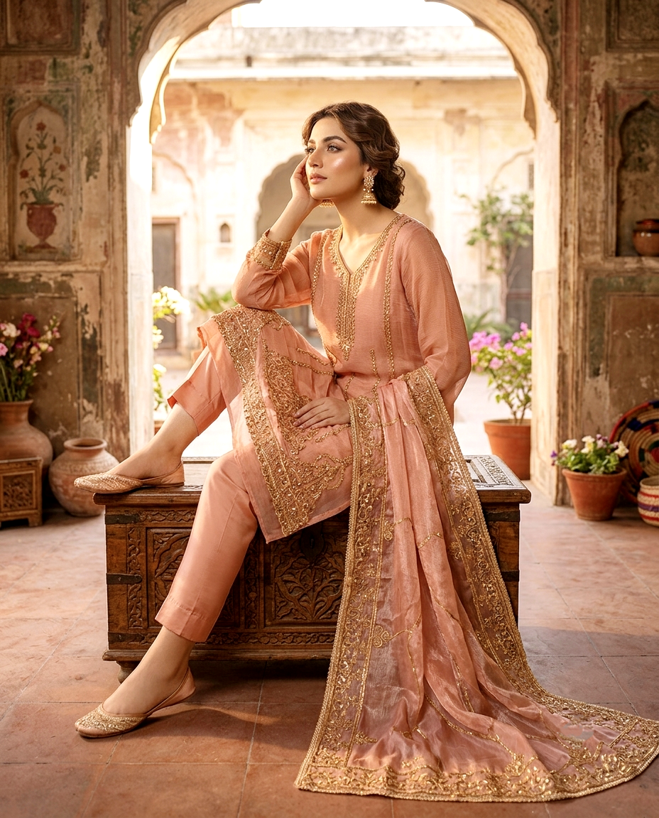 CutDana Crincle D.no 555 ( Unstitched)