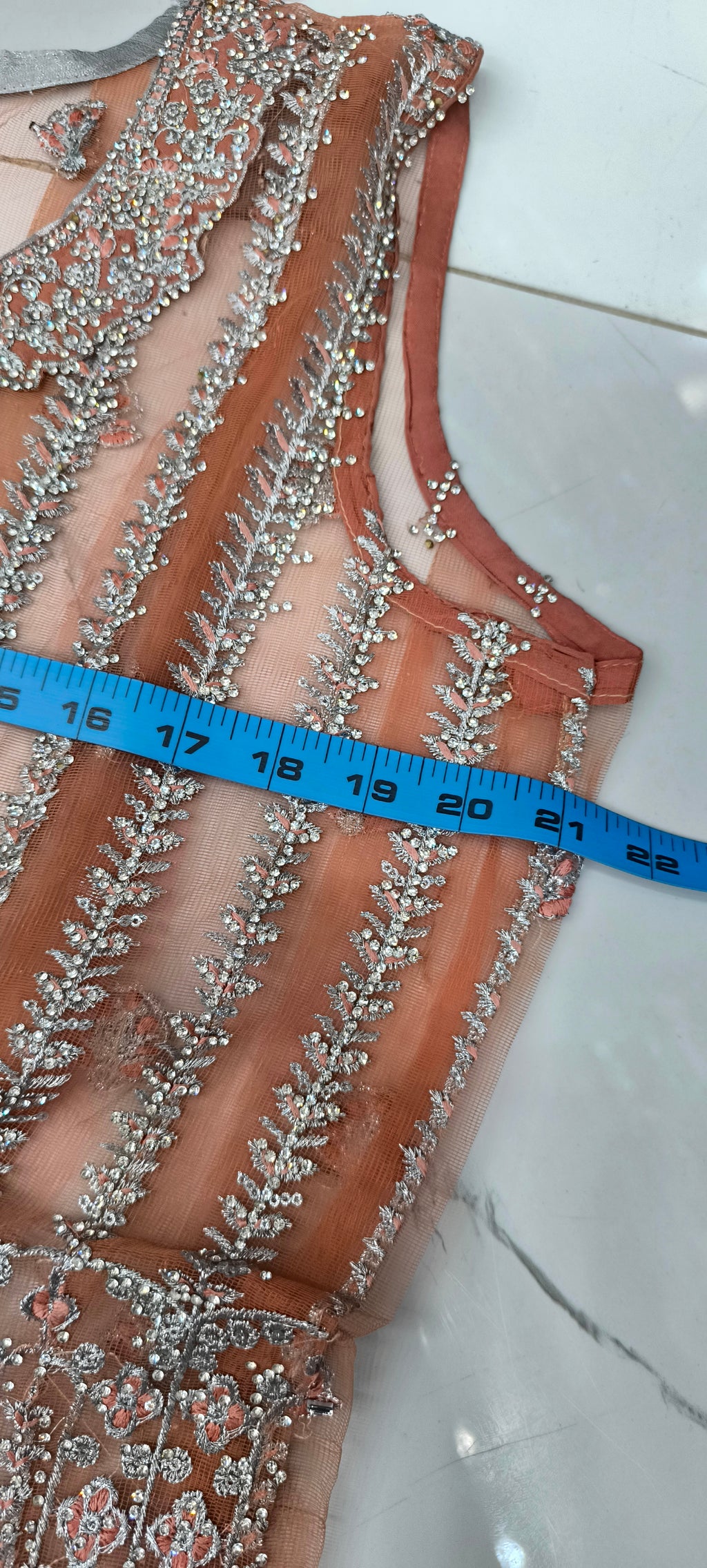 Zarnish Net Short Semi Stitched