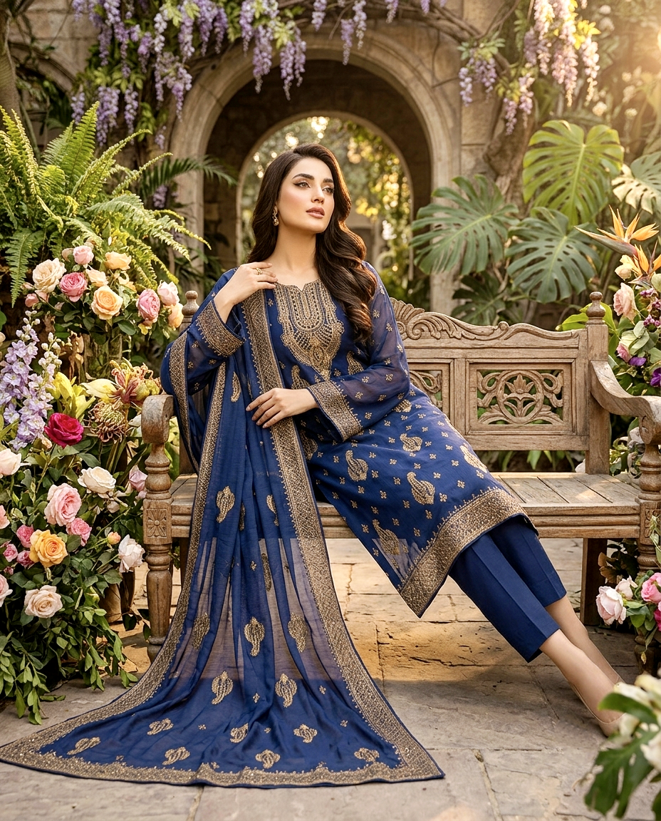 Royal Motif Vchetra Suit