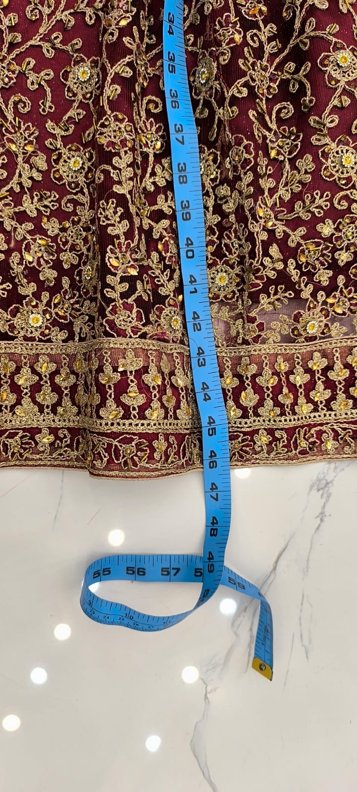 ZF - Dil-Ruba Bridal Lehengha Unstitched