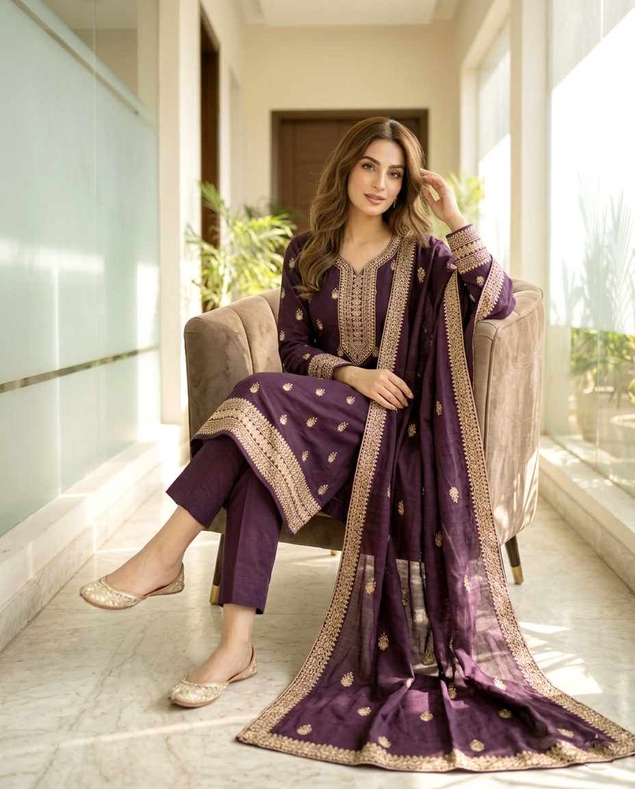 Glamour D.no 975 Cotton (Unstitched)