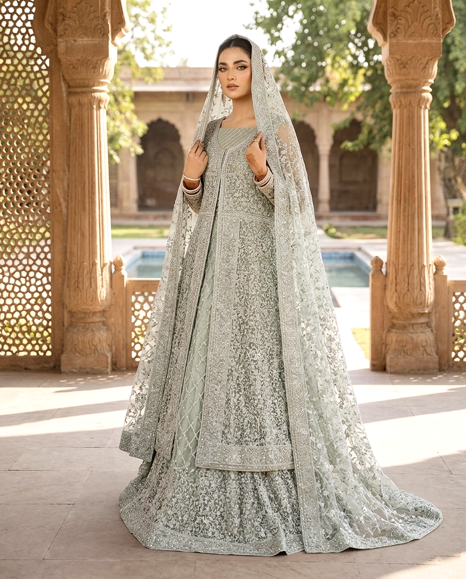 Orchid Grace Front-Open Maxi (Unstitched)