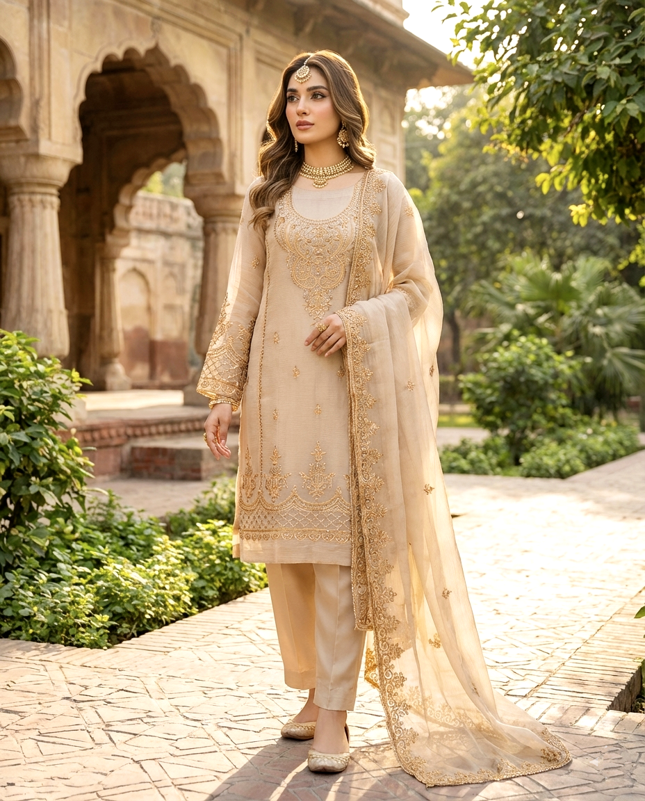 CutDana Crincle D.no 273 ( Unstitched)