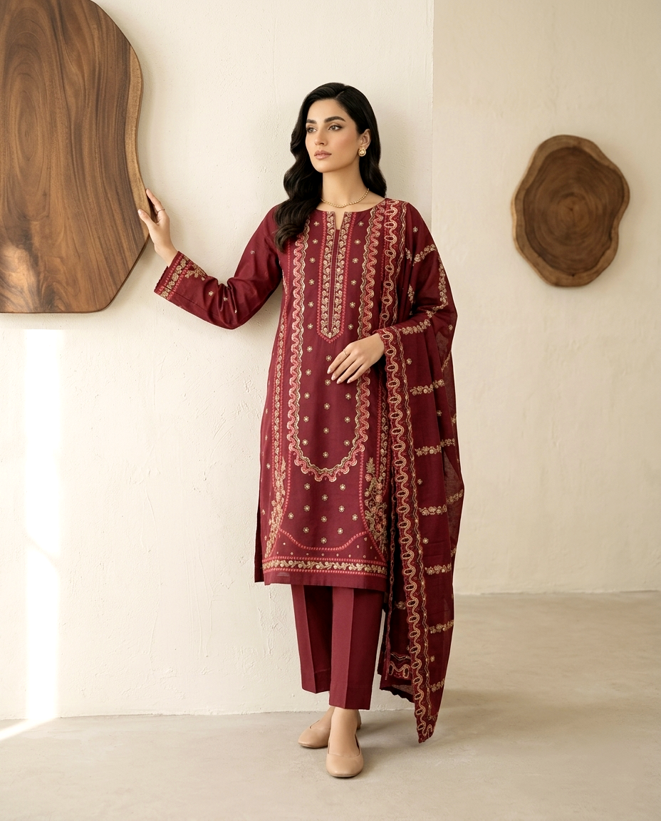 Nazo D.no117 Cotton (Unstitched)