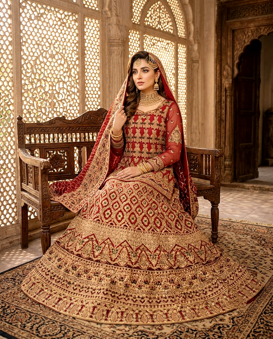 Parisa Couture Bridal Lehengha (Unstitched)
