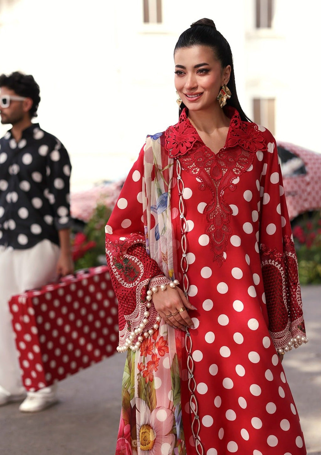 Lawn - Maria B - M Prints - The Sun Club 26 - embroidered
