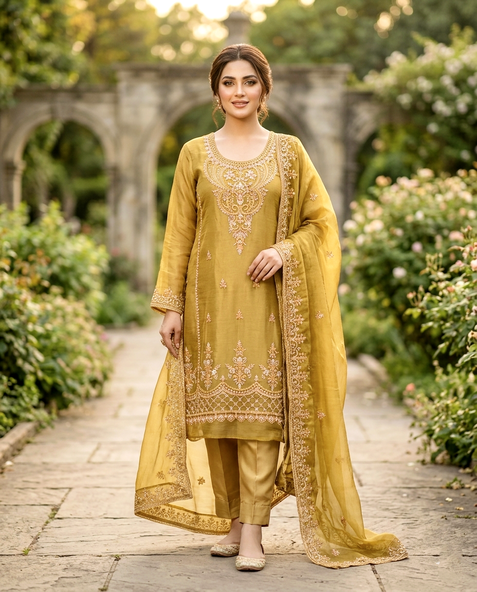 CutDana Crincle D.no 273 ( Unstitched)