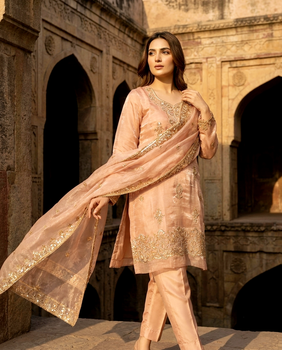 CutDana Crincle D.no 334 ( Unstitched)