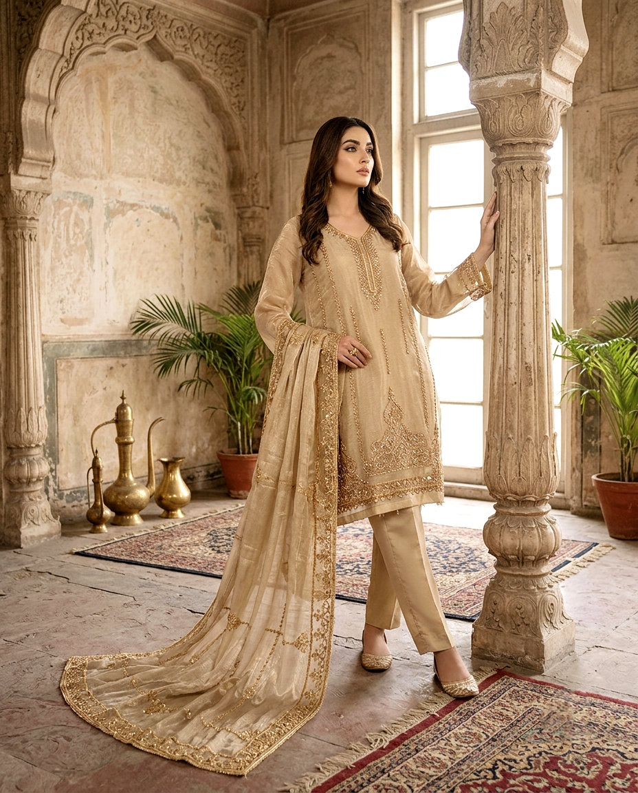 CutDana Crincle D.no 555 ( Unstitched)