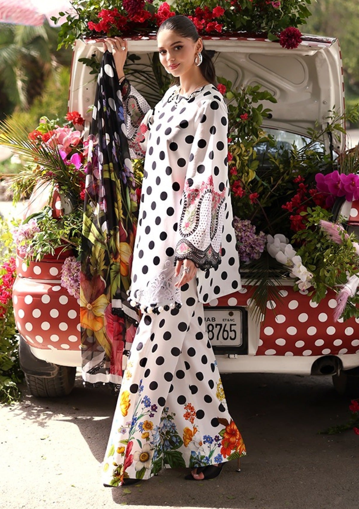 Lawn - Maria B - M Prints - The Sun Club 26 - embroidered