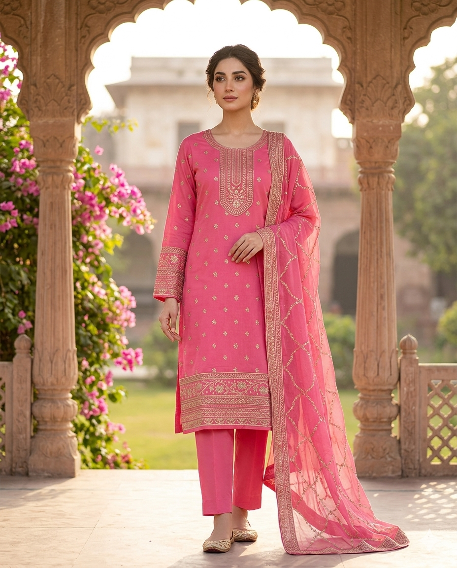 CL 2543 Cotton 3 pcs (Unstitched)