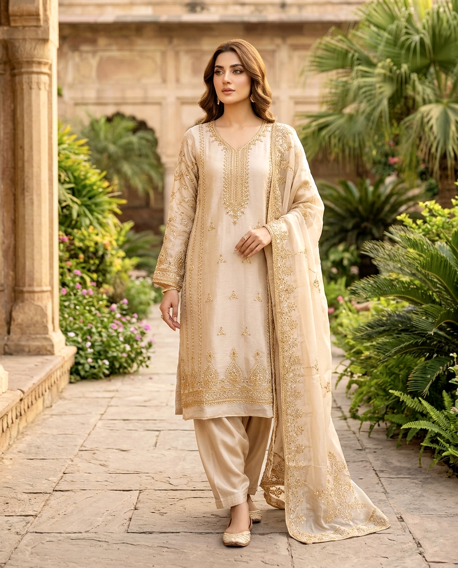 CutDana Crincle D.no 473 ( Unstitched)