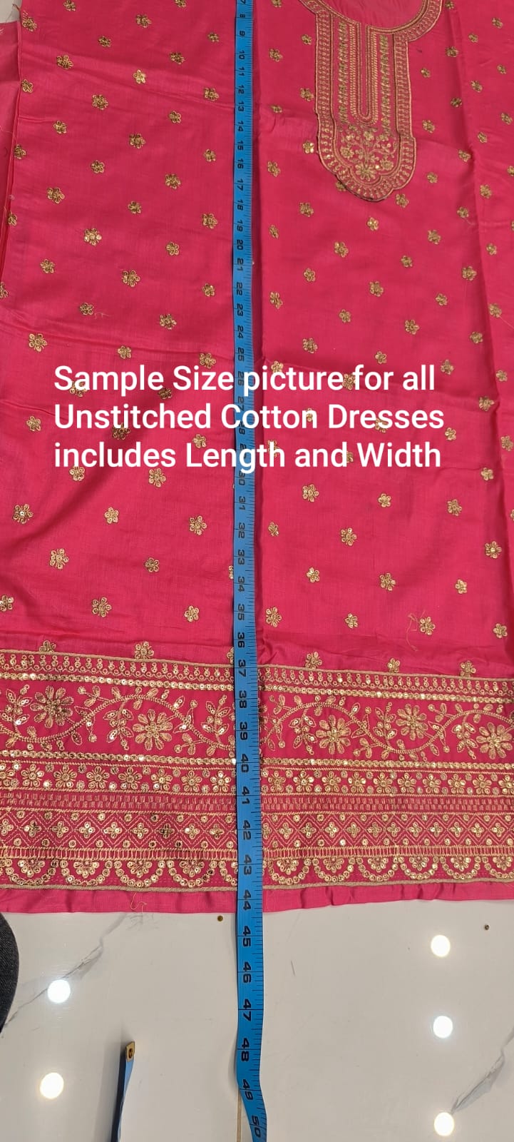 D no. CL90 Cotton Sequins (Unstitched)