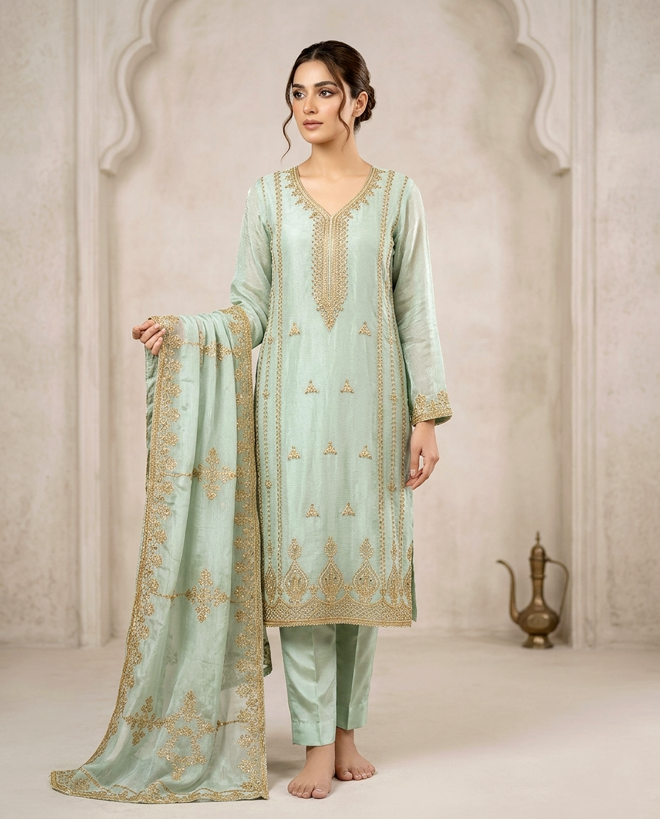 CutDana Crincle D.no 473 ( Unstitched)