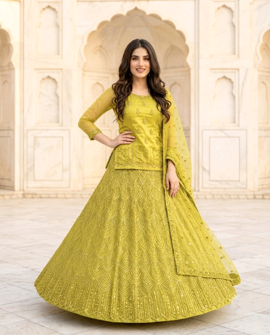 Aria Embellished Lehenga
