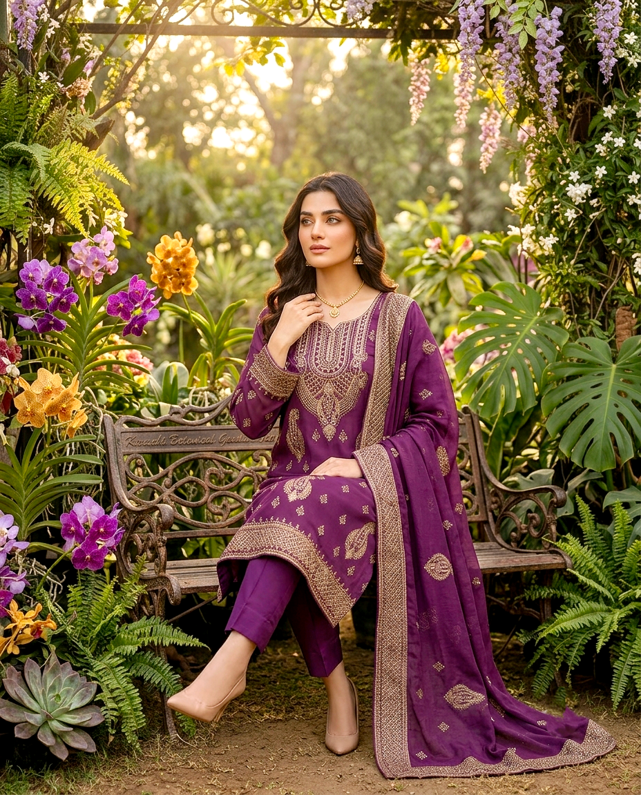 Royal Motif Vchetra Suit