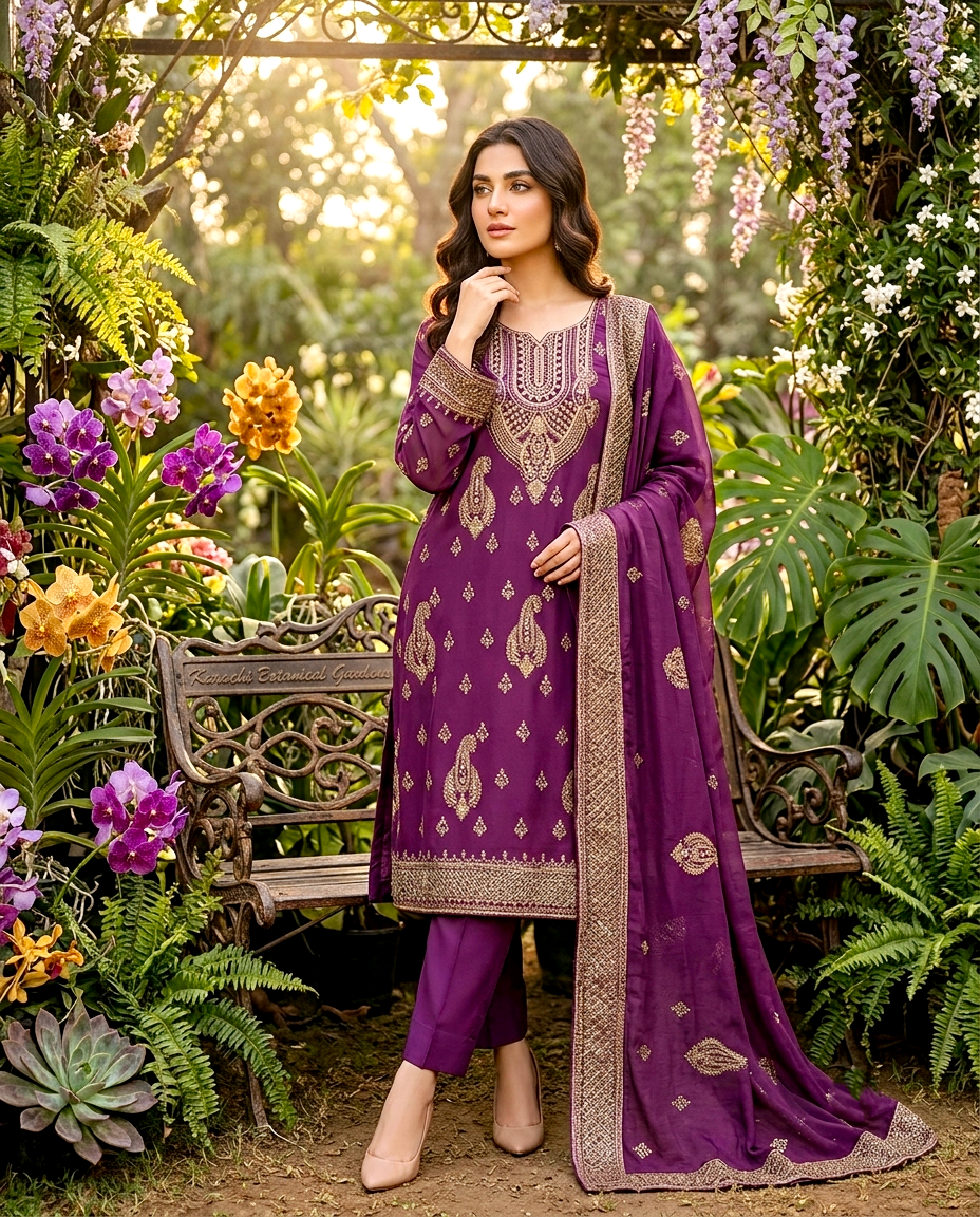 Royal Motif Vchetra Suit