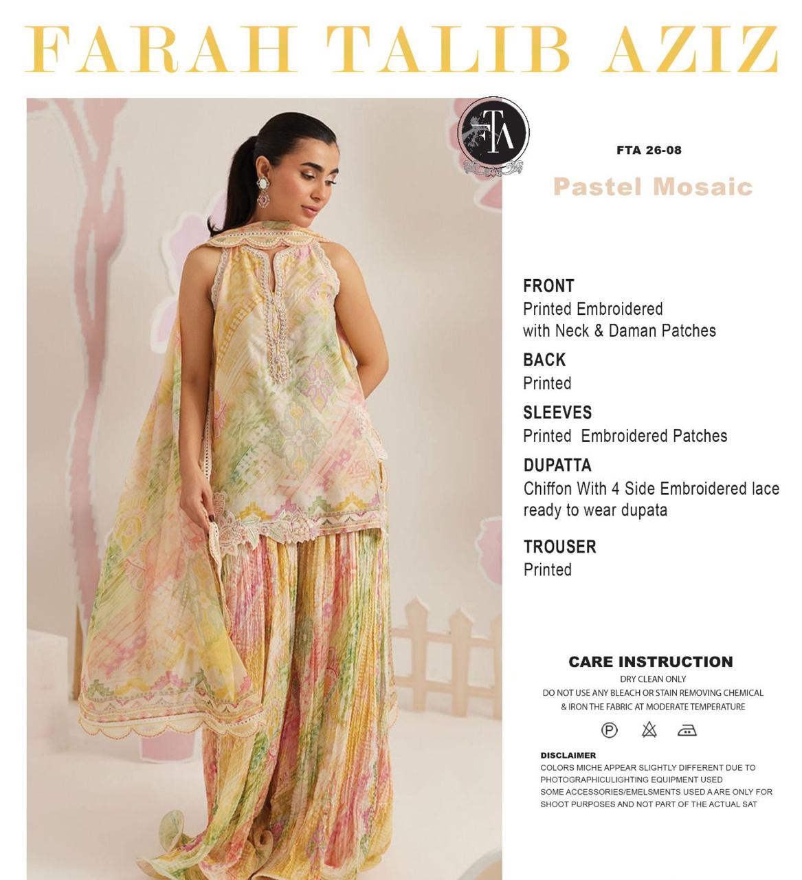 Elysia Shirt, Pants and Dupatta Lawn Print and embroidered