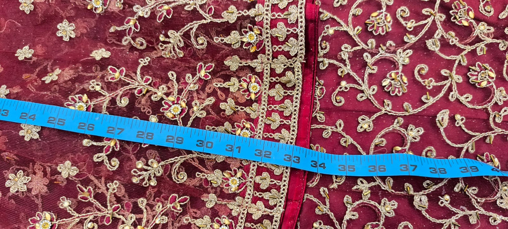 ZF - Dil-Ruba Bridal Lehengha Unstitched
