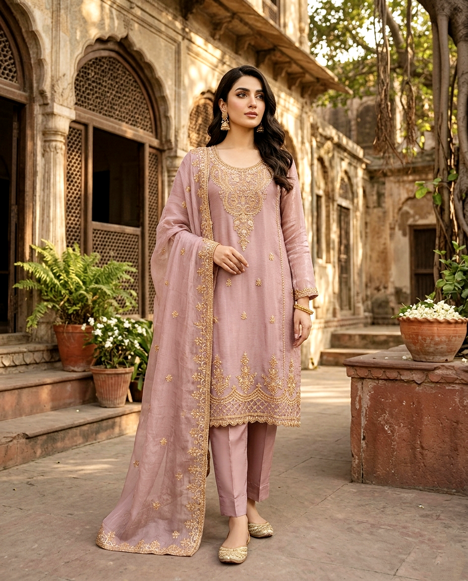 CutDana Crincle D.no 273 ( Unstitched)