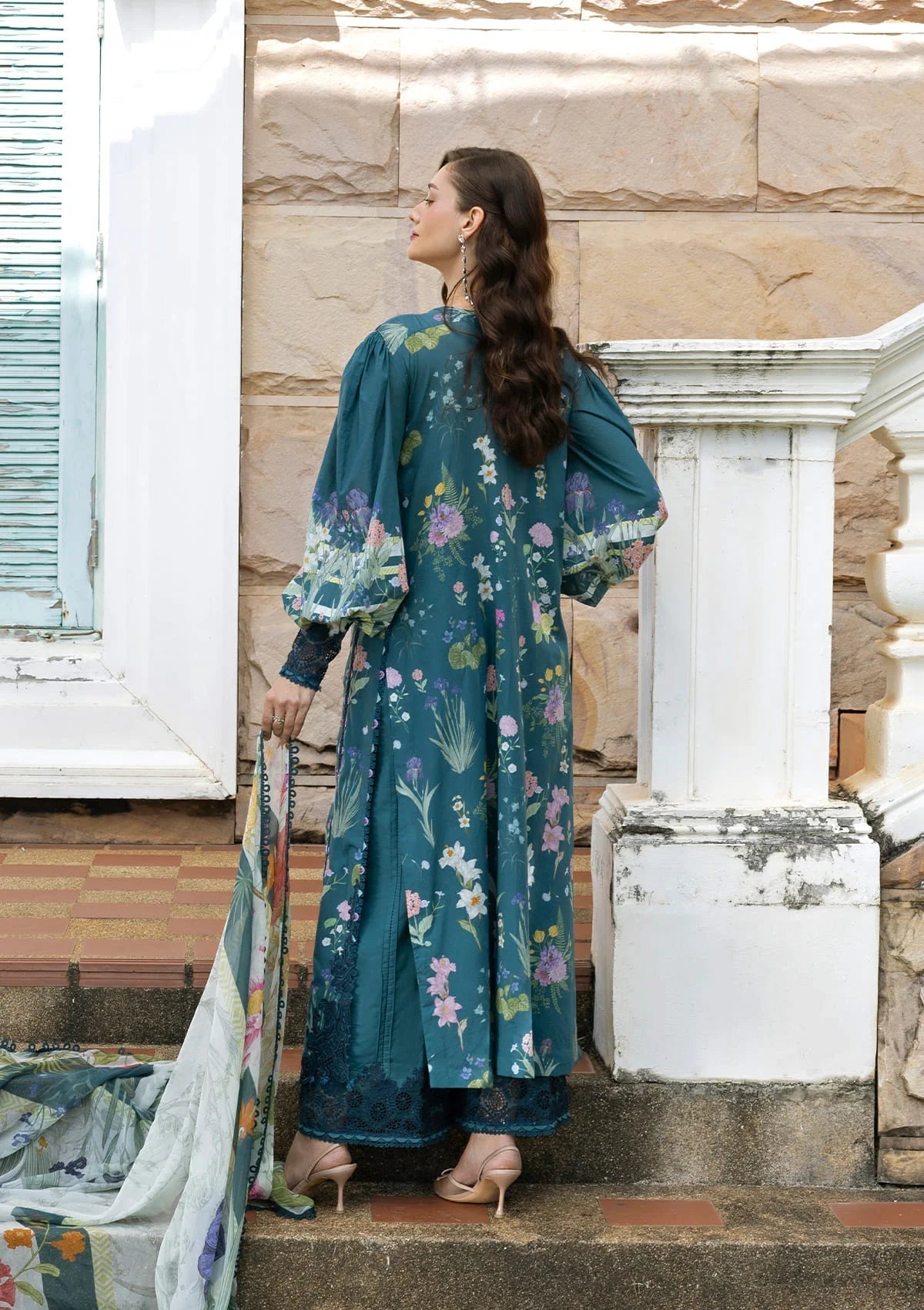 Lawn - Elaf Premium - Signature Embroidered Prints 26