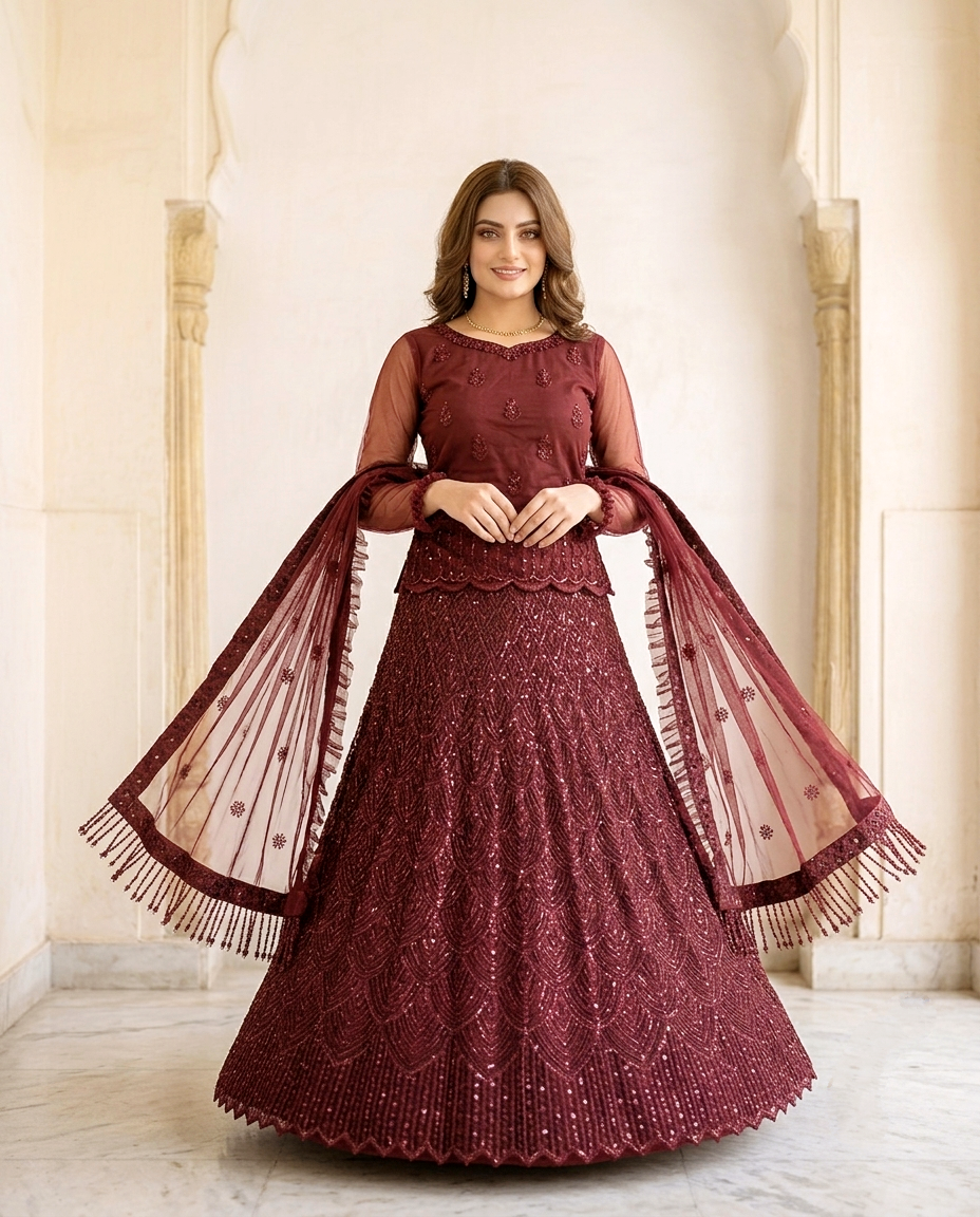 Aria Embellished Lehenga