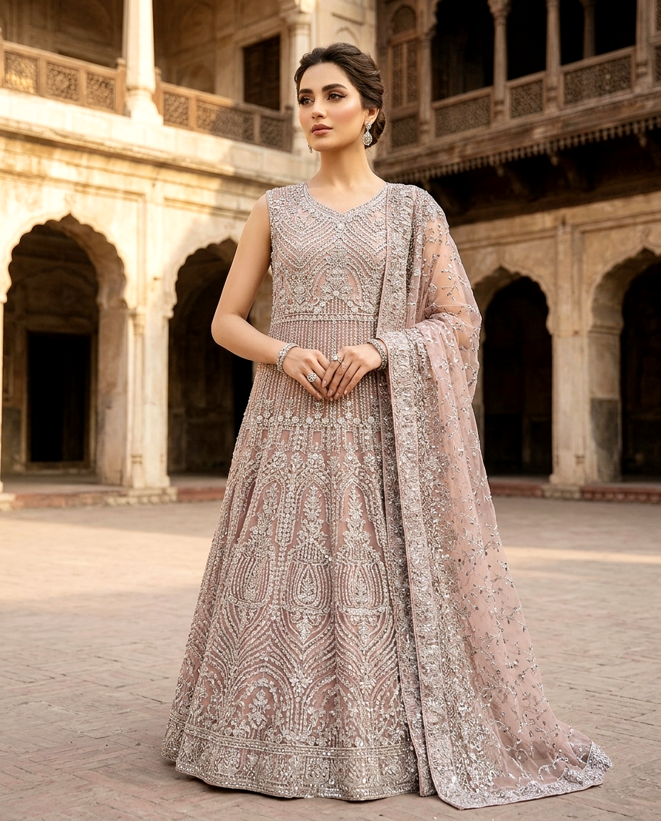 The Empress Bloom Long Maxi (Unstitched)