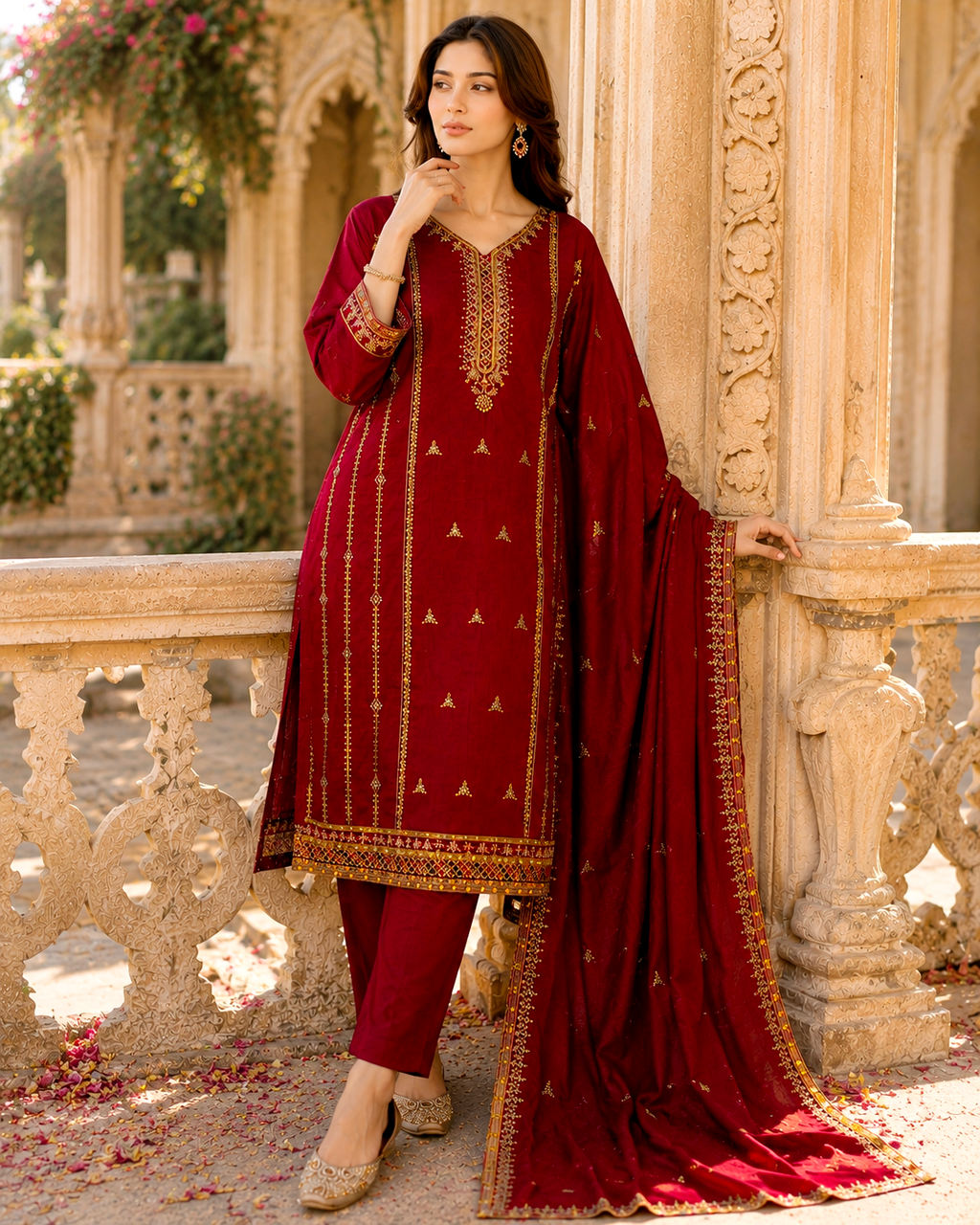 Vchetra Multi-Work Suit (Unstitched)