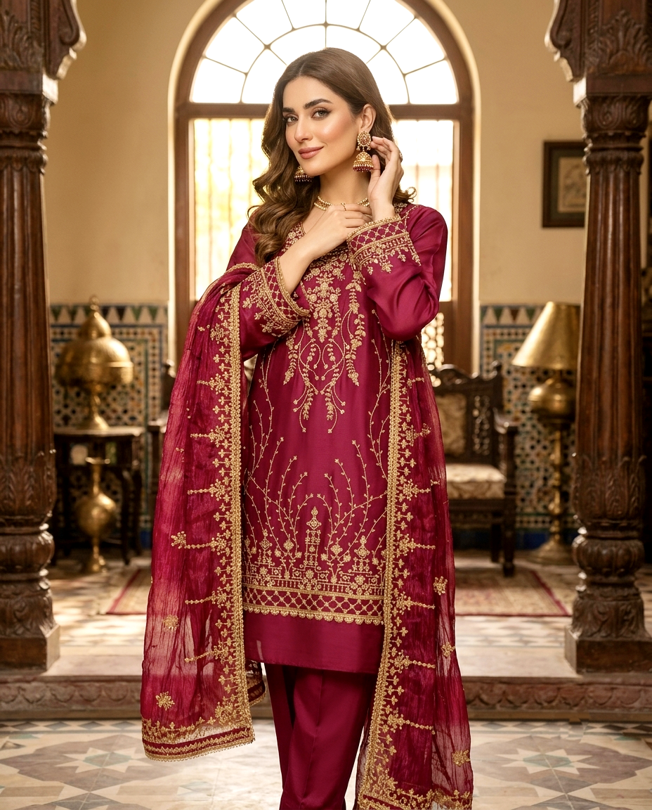 CutDana Crincle D.no 556 ( Unstitched)