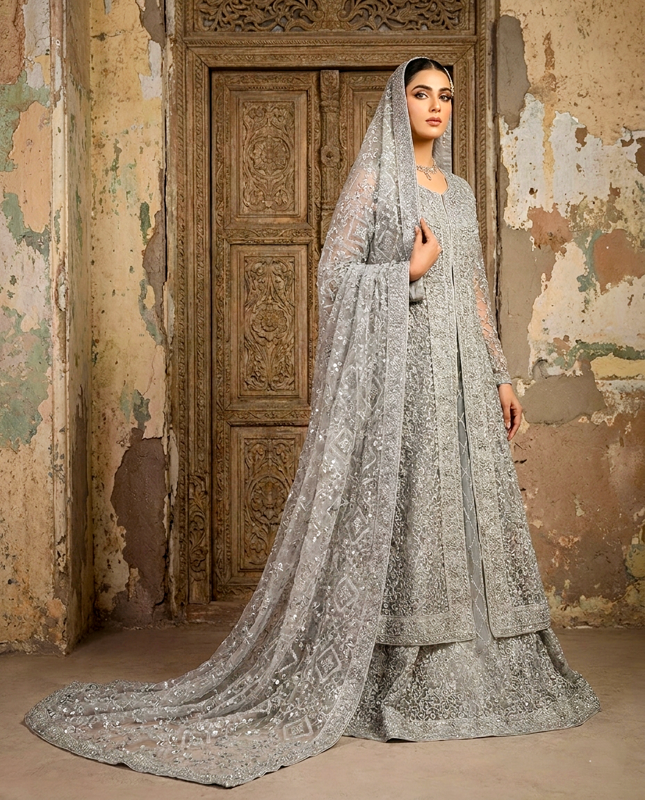 Orchid Grace Front-Open Maxi (Unstitched)