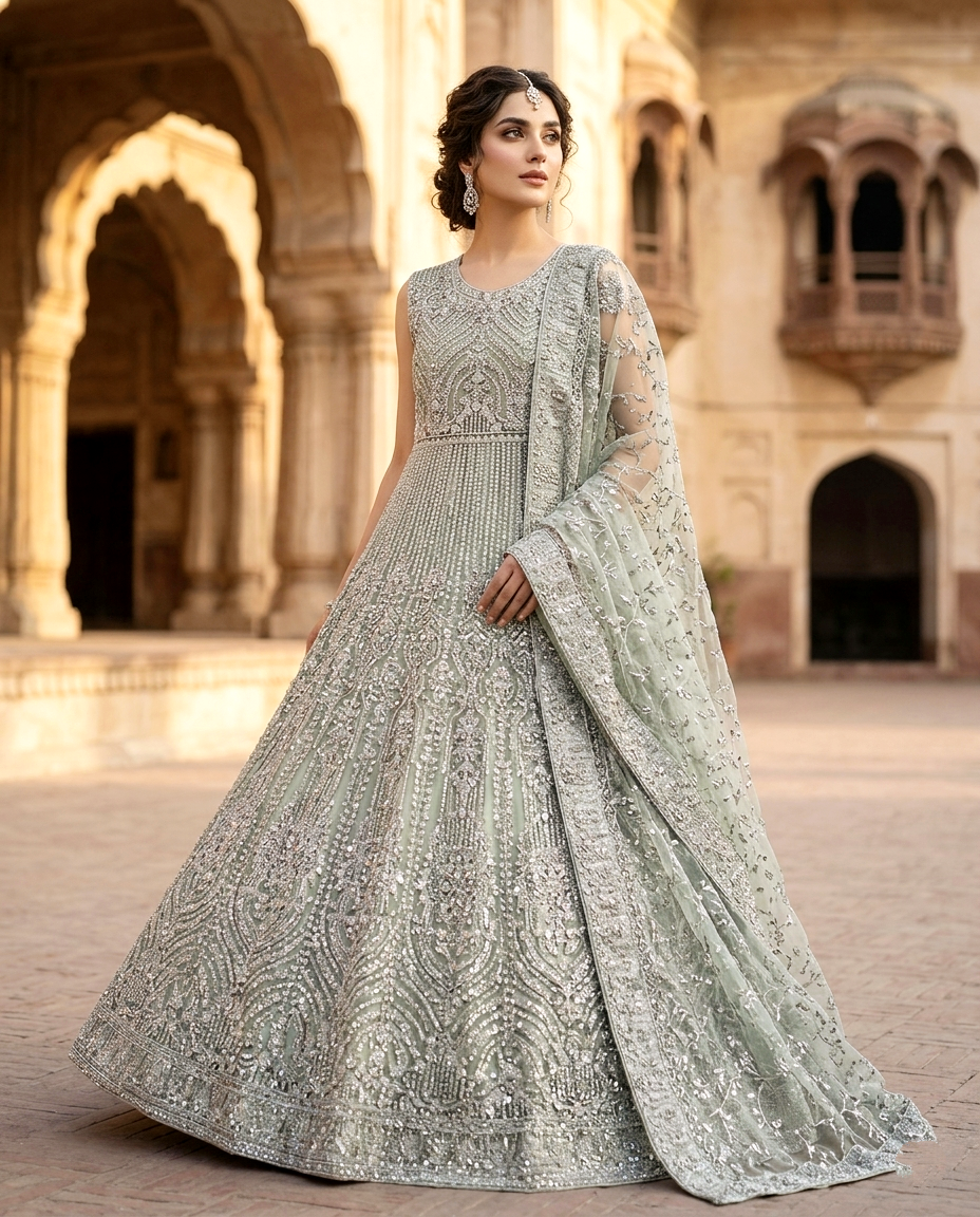 The Empress Bloom Long Maxi (Unstitched)