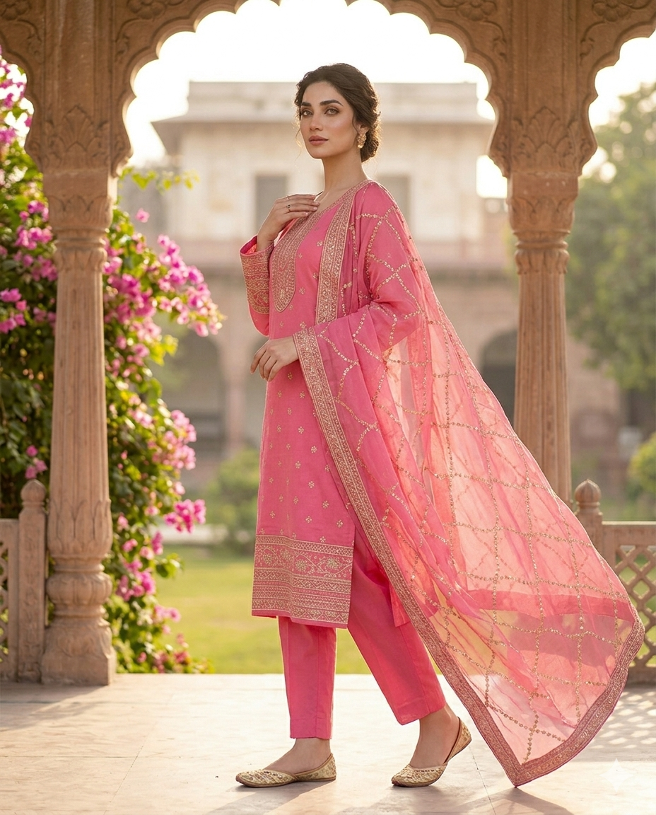 CL 2543 Cotton 3 pcs (Unstitched)