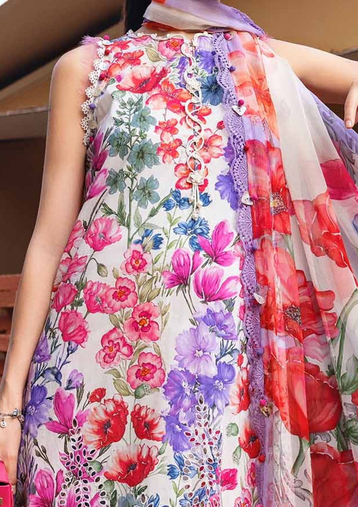 Lawn - Maria B - M Prints - Spring Summer 26 - embroidered