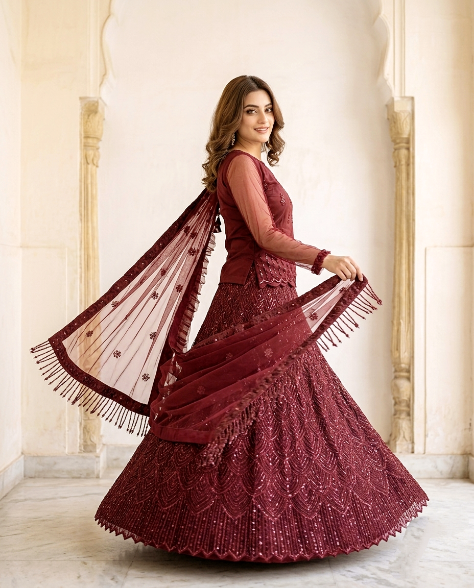 Aria Embellished Lehenga